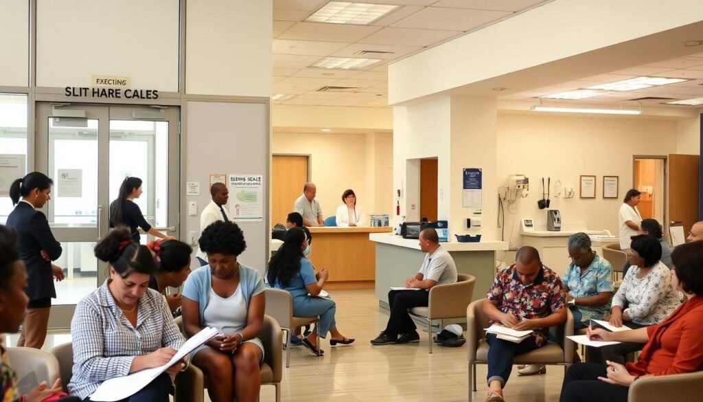 sliding scale fee clinics