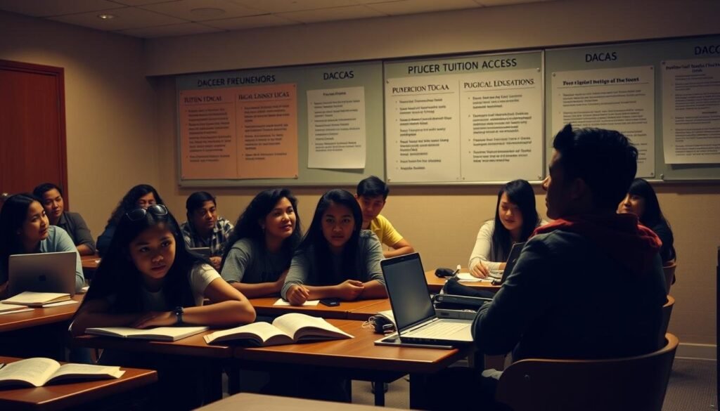 DACA students college tuition