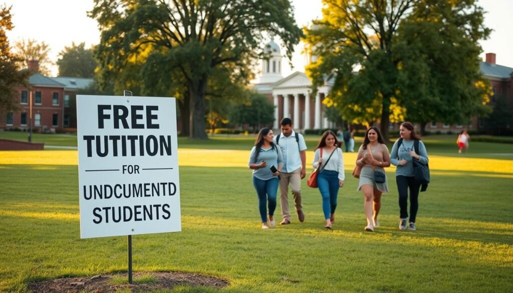 free college tuition for undocumented students